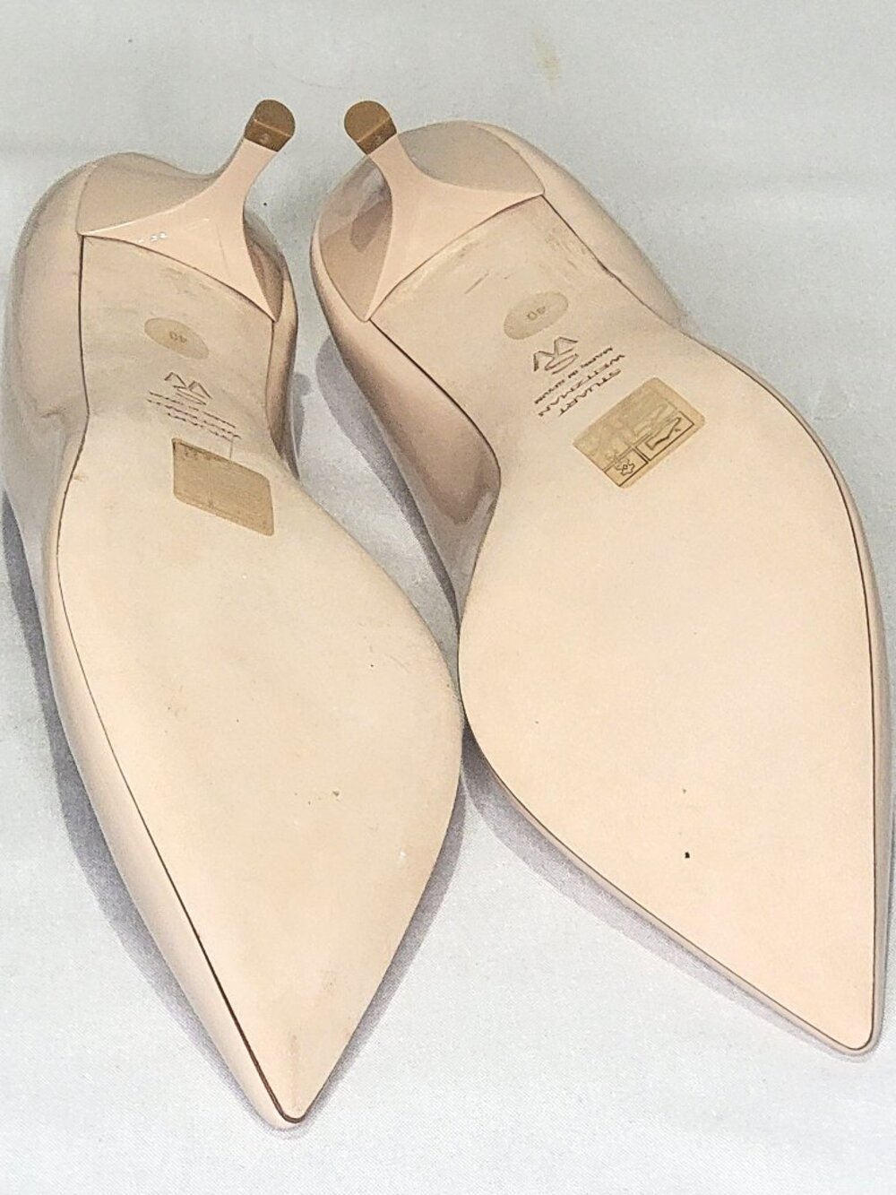 NWOT Stuart Weitzman Power 50 Kitten Heels Pump Size 40 - Picture 5 of 5